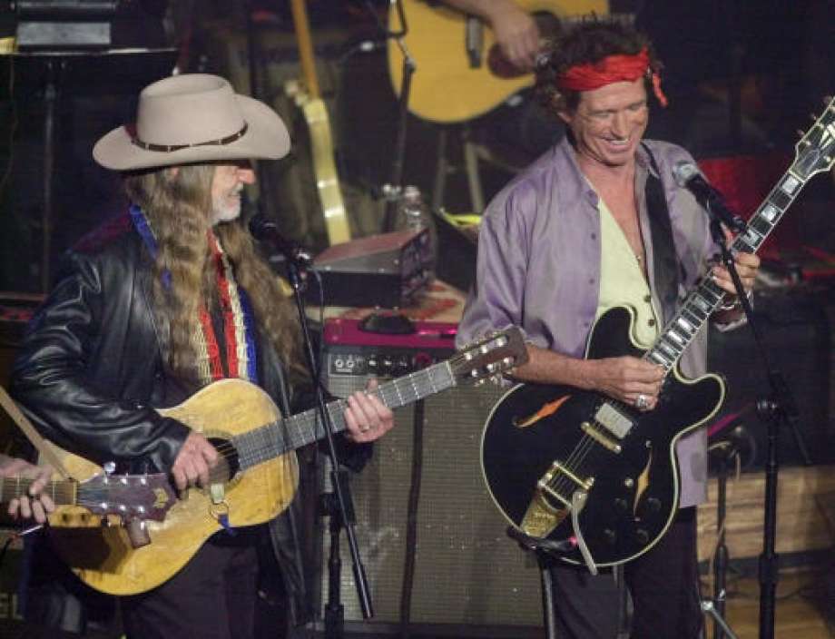 Keith Richards & Willie Nelson